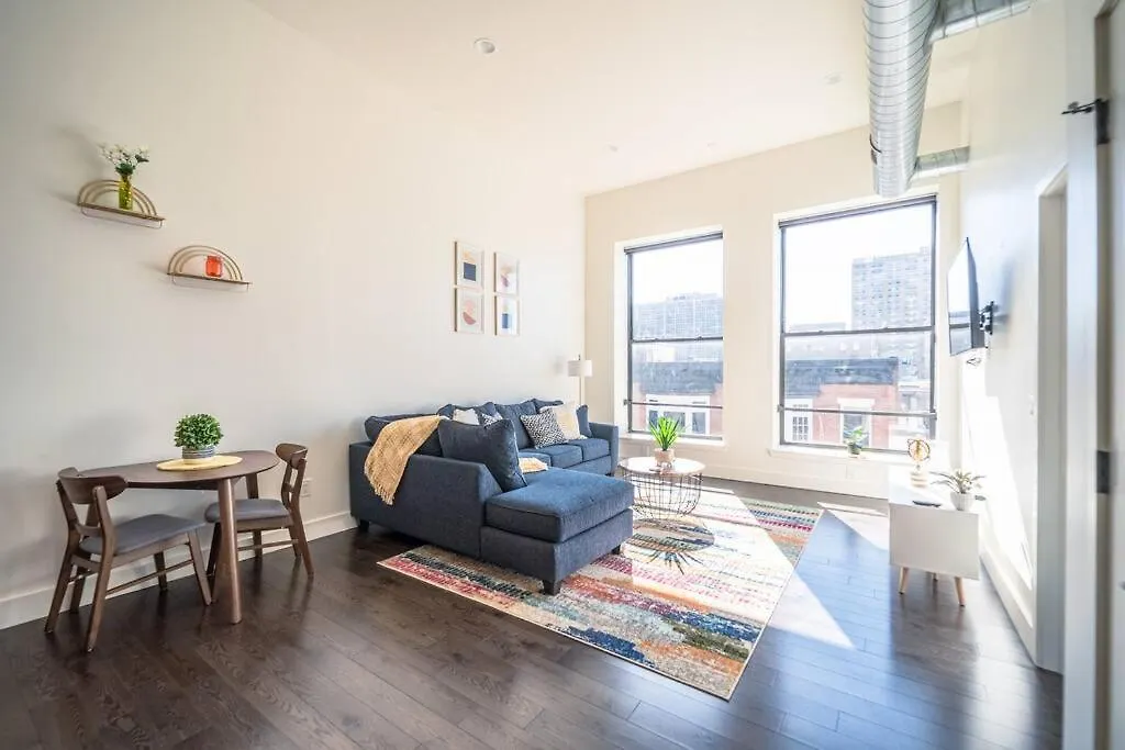 The Flats King Bed- Ewr/Penn Station Apartment Newark United States