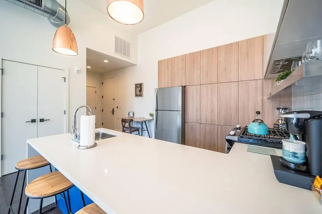 The Flats King Bed- Ewr/Penn Station Apartment Newark