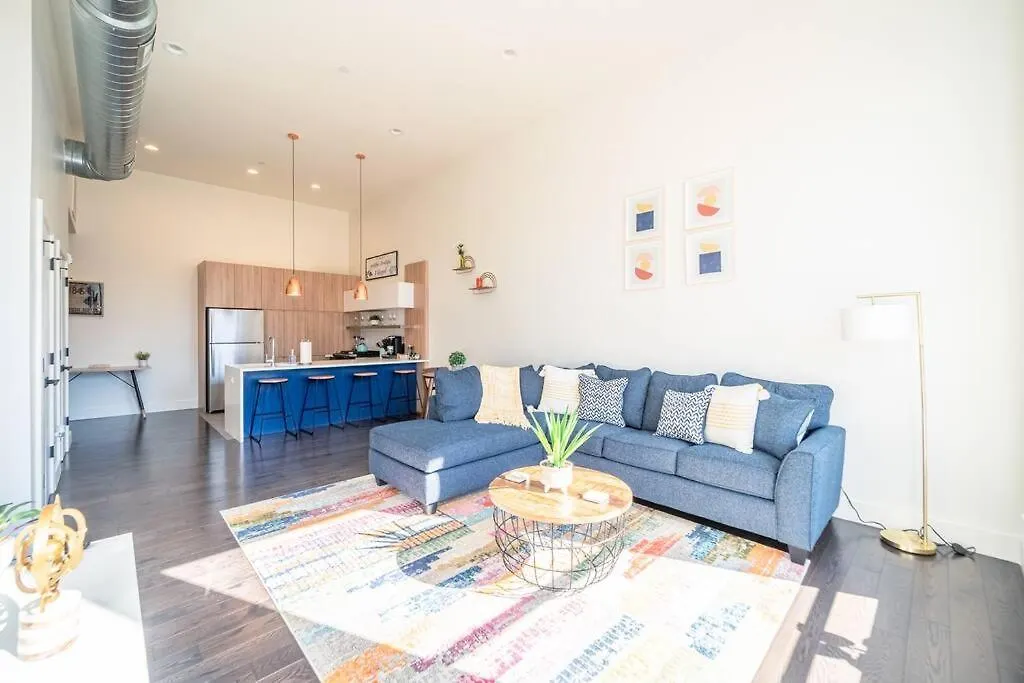 The Flats King Bed- Ewr/Penn Station Apartment Newark
